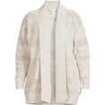 thumbnail image 5 of Terra & Sky Women's Plus Size Chenille Shawl Cardigan Sweater, Midweight, 5 of 6