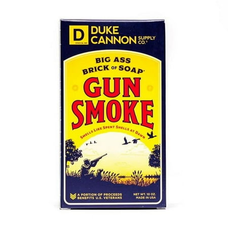 UPC: 0850020740604 | Duke Cannon 10 Oz. Gun Smoke Big Ass Brick of Soap 03GUNSMOKE1