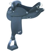 ABETTA 205106BK ENDURANCE SADDLE BLACK SIZE: 16