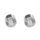 thumbnail image 1 of SGACAI Pendientes de adelgazamiento con acupresión magnética de cristal, pendientes de botón falsos redondos sin perforaciones, pendientes de botón magnéticos de drenaje linfático, 1 of 7