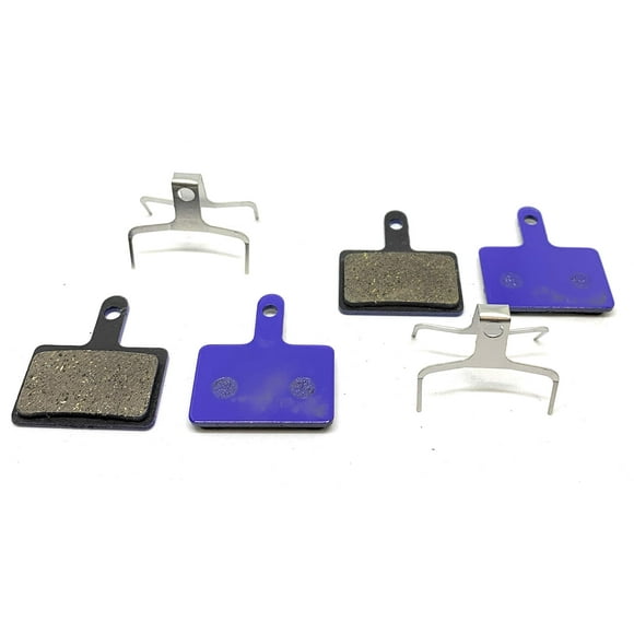 2 Paires de Plaquettes de Frein en Céramique + Kevlar pour Shimano M05 Deore BR-M575-M515-T675-T675-M505-M495-M475-M465-M447-M446-M445-M415-M395-M375-M315-C601-C501.Quiet Stops