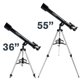 thumbnail image 3 of Telescopio Celestron PowerSeeker 60AZ Negro con Montura Alt-Azimut Manual para Principiantes y Apert, 3 of 9
