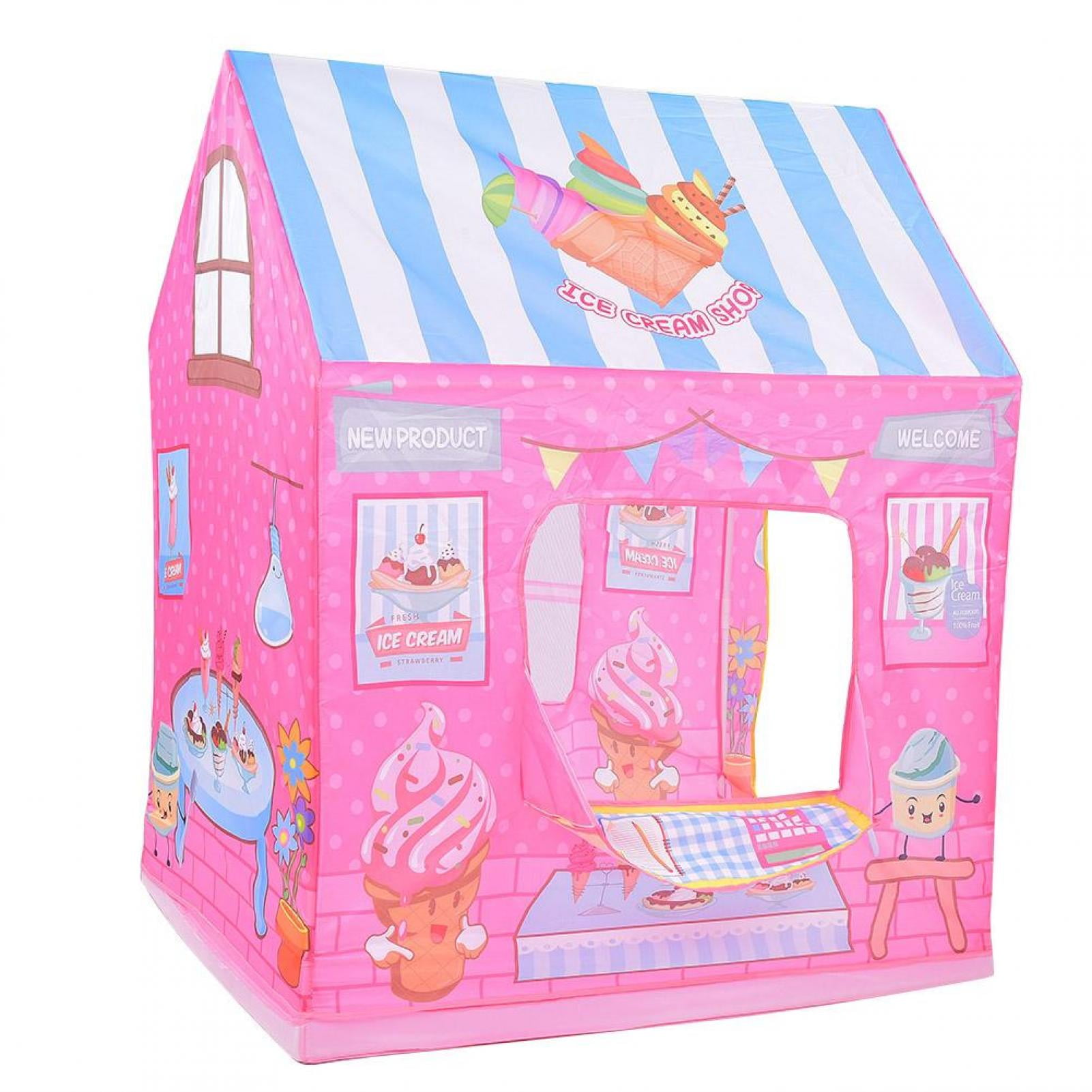 Cikonielf Children Tent Baby Portable Folded Game Tent Indoor Outdoor