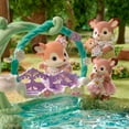 thumbnail image 3 of Calico Critters Deer Babies Floral Swing Set, Set of 3 Collectible Doll Figures with Swing Accessory, 3 of 5