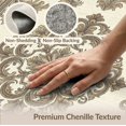 thumbnail image 6 of ODIKA 8'x10' Washable Area Rug Non-Shedding, Easy Care, Beige Textured Dining Neutral Symmetrical Layout Cream Colored for King Size Bedroom Under Bed, Master Suite, 6 of 7