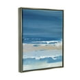 thumbnail image 3 of Stupell Industries Crashing Waves Ocean Shoreline Beach Painting Luster Gray Floating Framed Canvas Print Wall Art, Design by Ethan Harper, 3 of 8
