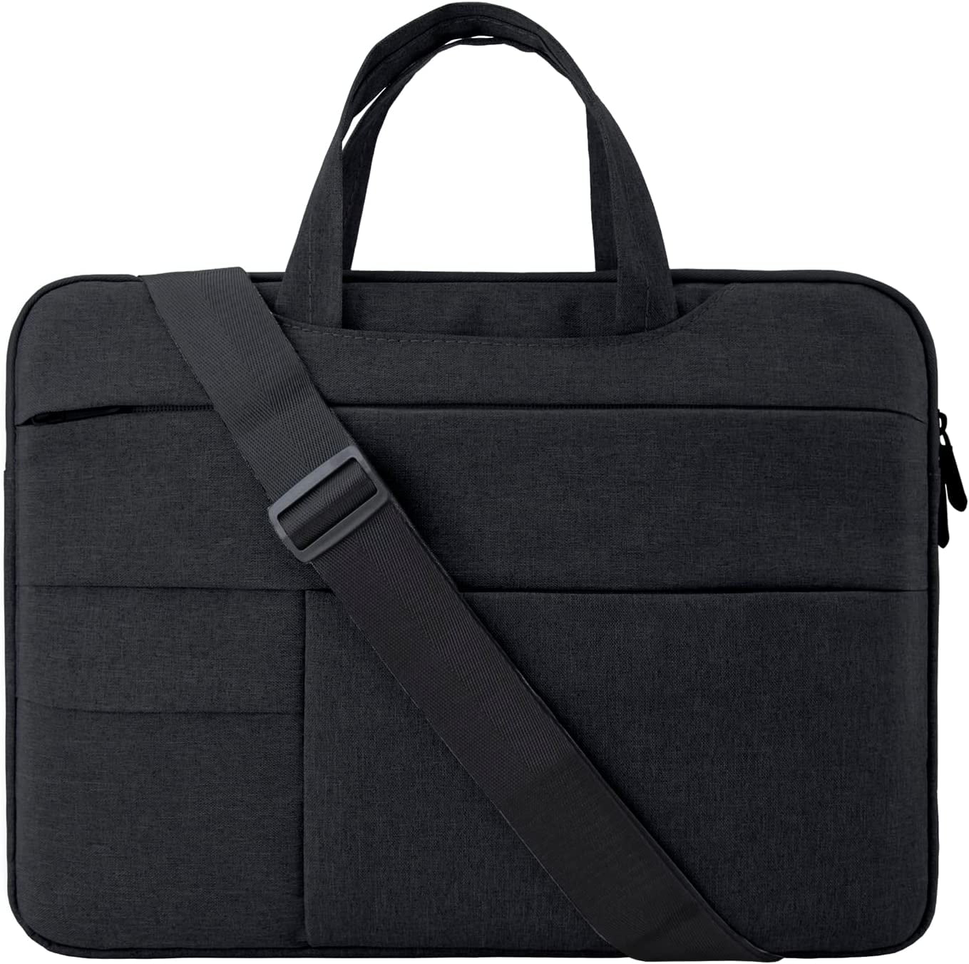 14 Inch Laptop Sleeve Case MultiPocket Polyester Waterproof Laptop