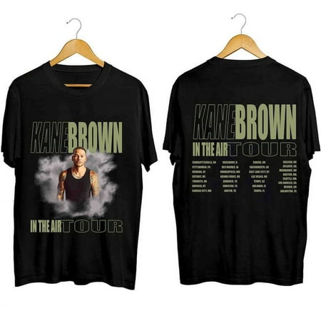 

CIEN 2SIDE 100% cotton Kane Brown In The Air Tour 2024 Shirt Kane Brown Fan Shirt Kane Brown 2024 Concert Shirt In The Air Concert Shirt For Fan