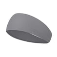 thumbnail image 2 of Men Sports Headband Moisture Wicking Wide Workout Headband Quick Drying Solid Color Running Cycling Sweatband Headband, 2 of 8