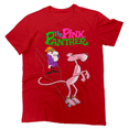 thumbnail image 1 of Playera para Hombre de Pantera Rosa, Rojo, Talla G, 1 of 3