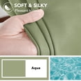 thumbnail image 2 of ZOPZO Blackout Curtains 2 Panels Thermal Insulated, Sage Green, 52W x 84L Inch, Back Tab Drapes for Bedroom and Living Room, 2 of 8
