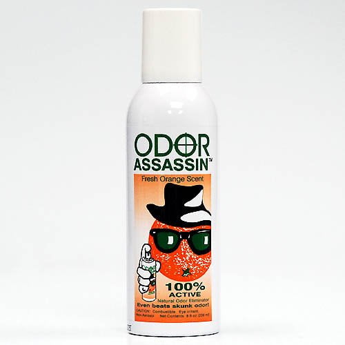 Odor Assassin Odor Eliminator Fresh Orange Scent, 8 Ounce