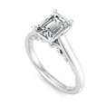 thumbnail image 4 of BEST Jewel 1.7 Ct Emerald Cut Moissanite Solitaire Engagement Ring - 14K White Gold Plated Wedding Ring - Bridal Promise Ring - Engagement Jewelry - Women's Anniversary Moissanite Ring, 4 of 4