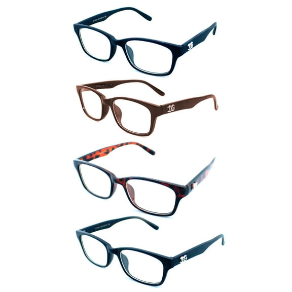 Newbee Fashion Kay Lightweight Plastic Unisex Clear Lens Glasses