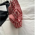 thumbnail image 4 of SPEKSEE Gingham Tote Bag Vintage Shoulder Tote Lightweight Shoulder Bag Gingham Large Capacity Handbag, 4 of 7