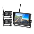 thumbnail image 2 of 9 Inch Wireless Car Monitor Wifi 360 Camera DVR Monitors Backup Recorder IPS Screen Of Reverse Rear View Camera For Truck ,Clear Night Vision, 2 of 11
