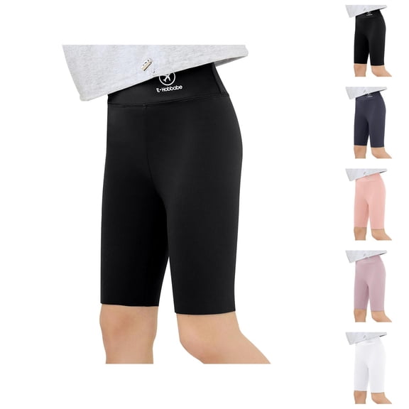 Girls' Shorts Girl Shorts Girls Summer High Waisted Shorts Breathable Yoga Pants Aircraft Print Comfortable Stretchy Casual Playwear Active Outfit