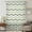 Green, variant on Navy Blue Grey White Sheer Curtains 84 Inches Long, Abstract Geometric Ocean Wave Stripe Light Filering Curtains, Breathable Simi Curtain Privacy Drapes for Living Room Bedroom Window Treatment