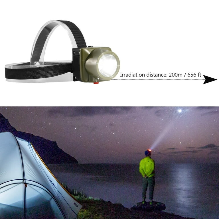 Lampe torche frontale sport outdoor 200 lumens portée 50m H20 PRO V