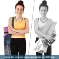 thumbnail image 5 of Yoga Mat Bags and Carriers Fits All Your Stuff,Yoga Mat with Bag With Large Side Pocket & Zipper Pocket,Yoga Gifts for Women and Yoga Lover, 5 of 6