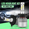 thumbnail image 2 of 2 uds S2 faro LED para automóvil bombillas de haz de luz delantera de coche (H4/HB2/9003) Tmvgtek Accesorios para autos y motos, 2 of 6