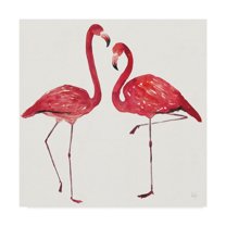 Trademark Fine Art 'Tropical Fun Bird IV' Canvas Art by Harriet Sussman