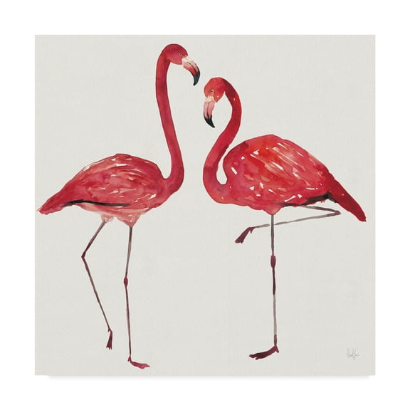 Trademark Fine Art 'Tropical Fun Bird IV' Canvas Art by Harriet Sussman