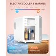 thumbnail image 5 of 4L Skincare Fridge Cooler and Warmer - Mini Refrigerator for Makeup, Beverages, Food | Dual Temperature Modes, AC/DC Power for Bedroom, Car, Office, 5 of 7