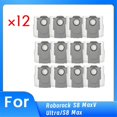 thumbnail image 1 of 12 Pcs Dust Bags for S8 MaxV Ultra/S8 Max Sweeper Accessories Dust Bags Built to Last and Work Well, 1 of 5