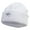 White, variant on Halloween Ghost Embroidered Big Size Reversible Micro Fleece Cap - White XL-3XL