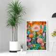 thumbnail image 4 of The Whimsical Garden Path - Enchanting Whimsical Gardens Canvas & Poster Prints - Enhance Your Living Space, 4 of 4