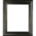 thumbnail image 2 of 3-1/4" Polystyrene Contemporary Modern Picture Frame by WholesaleArtsFrames-com 13X19, 1181 Series Charcoal Grey - Made in USA, 2 of 4