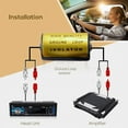 thumbnail image 3 of Ground Loop Isolator Practical Noise Filter Metal Current Sound Interference Ground Audio Systems Filters Vehicle Supplies Fittings Home Stereo Suppressor, 3 of 8