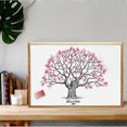 thumbnail image 2 of Wedding Guest Book Alternative Tree Alternative Canvas Guest Book Fingerprint Tree Waterproof Creative Diy Login Book for Part, 2 of 4