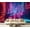 Color3, variant on Peel and Stick Wallpaper Canvas 80s Neon Retro Synthwave 3D Labyrinth Modern Art Wall Mural Decor Self Adhesive and Removable 69in x 98in