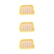 thumbnail image 3 of Yuarrent Molde de Silicona Antiadherente – Para Hot Dogs Distribución Uniforme del Calor Salchicha Antióxido amarillo Type1 NO1, 3 of 6