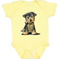 thumbnail image 3 of Inktastic Little Gent Yorkie Boys or Girls Baby Bodysuit, 3 of 5
