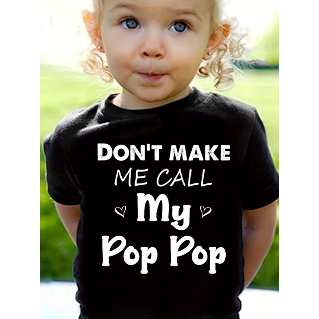 Girls' Casual Short-Sleeve T-Shirt with Fun Letter Print - Soft Cotton, Machine Washable, Round Neck - Perfect for Summer