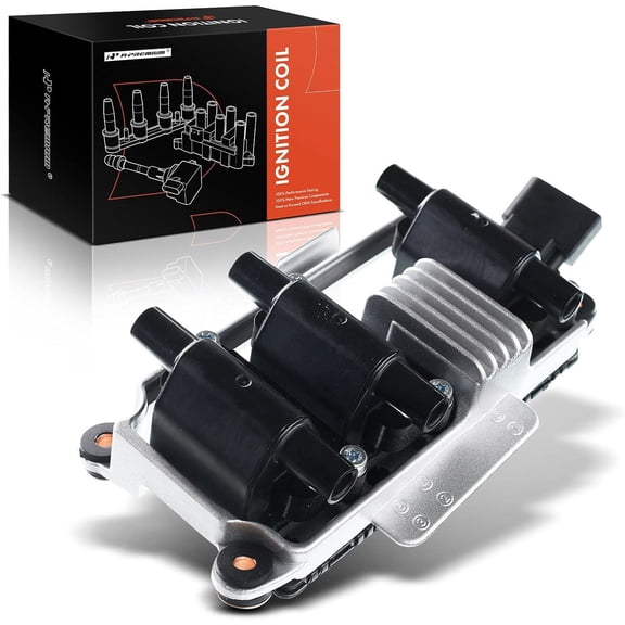 A-Premium Ignition Coils Pack Compatible with Audi A4 A4 Quattro A6 A6 Quattro 1998-2001 Volkswagen Passat 1998-2005 V6 2.8L