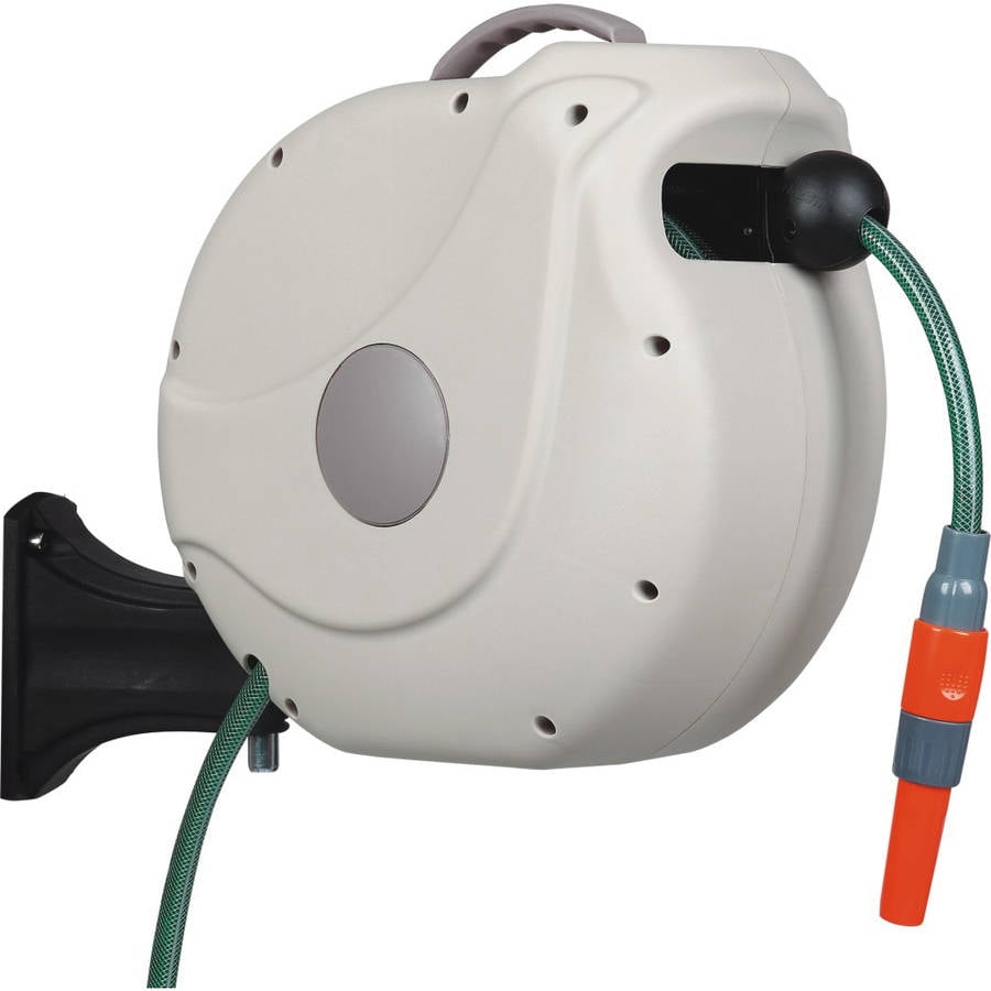 Gartenkraft 1 2" Nw Retractable Hose Reel with 30M 98' Hose by