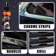 thumbnail image 6 of Meggemo Chrome Polish Restorer for Car Trim Metal Scratch Remover for Bumpers Rims Exterior Detail Shine Protection, 6 of 7