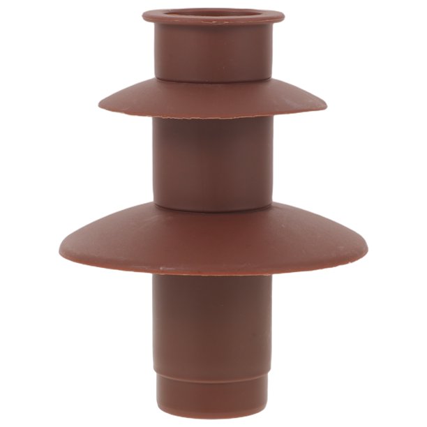 Máquina eléctrica para fondue de chocolate con eje en espiral, varilla espiral de repuesto para fuente de queso, accesorios para máquina de fondue de chocolate de 2 niveles