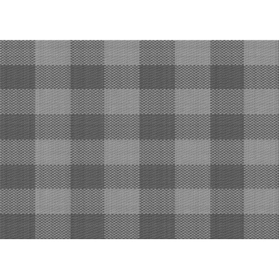 Ahgly Company Machine Washable Indoor Rectangle Transitional Grey Gray Area Rugs, 4' x 6'