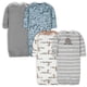 thumbnail image 1 of Pijamas para Bebé Varón Gerber Paquete de 4 Azul Jungla 0-6 Meses, 1 of 7