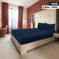 thumbnail image 2 of Sábana ajustable Utopia Bedding, doble bolsillo profundo, microfibra suave, 2 of 6