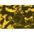 thumbnail image 1 of Ahgly Company Indoor Rectangle Abstract Yellow Modern Area Rugs, 7' x 9', 1 of 4