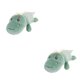 thumbnail image 2 of Vogacara Almohada de dinosaurio Juguete de peluche Muñeco de peluche Sofá Novia multicolor Oficina Accesorios para el hogar Abrazo Dormir Rosa Type5 NO5, 2 of 6