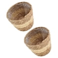 thumbnail image 1 of TEHAUX 2Pcs Woven Flower Pot for Plant Storage in Bedroom, 1 of 7