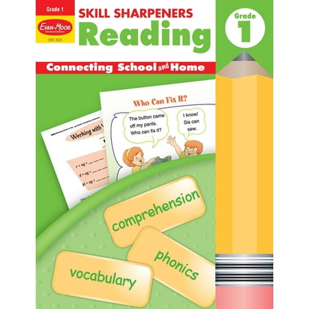 Skill Sharpeners: Reading Skill Sharpeners: Reading, Grade 1 Workbook, (Paperback)