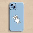 thumbnail image 3 of Cute Cartoon Lying Flat Duck Phone Case For iPhone 15 Pro Max 11 12 Mini 13 14 Pro Max X XS XR 7 8 14 15Plus Soft Silicone Cover, 3 of 5